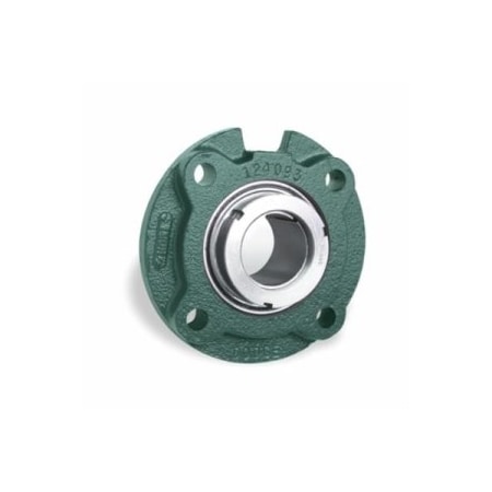 Dodge Industrial 207 Normal Duty Non-Expansion Single Lip Flanged Cartridge Ball Bearing Unit, 1-1/4 in Bore 124224